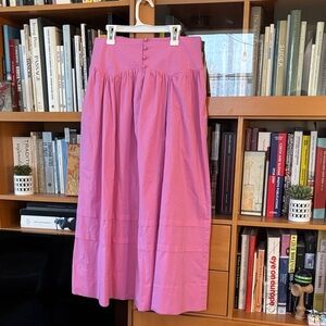 Maeve Pink A-Line Skirt